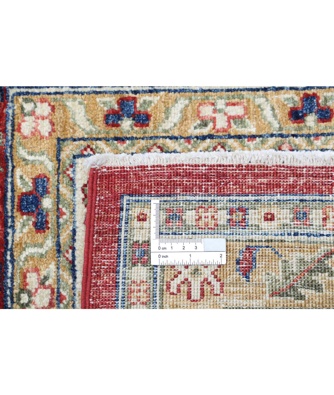 Bakhtiari 6'10'' X 9'7'' Hand-Knotted Wool Rug 6'10'' x 9'7'' (205 X 288) / Ivory / Red