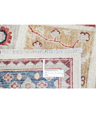 Bakhtiari 5'6'' X 7'7'' Hand-Knotted Wool Rug 5'6'' x 7'7'' (165 X 228) / Ivory / Blue