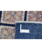 Bakhtiari 4'10'' X 6'3'' Hand-Knotted Wool Rug 4'10'' x 6'3'' (145 X 188) / Blue / Grey