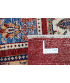 Bakhtiari 4'9'' X 6'7'' Hand-Knotted Wool Rug 4'9'' x 6'7'' (143 X 198) / Red / Ivory