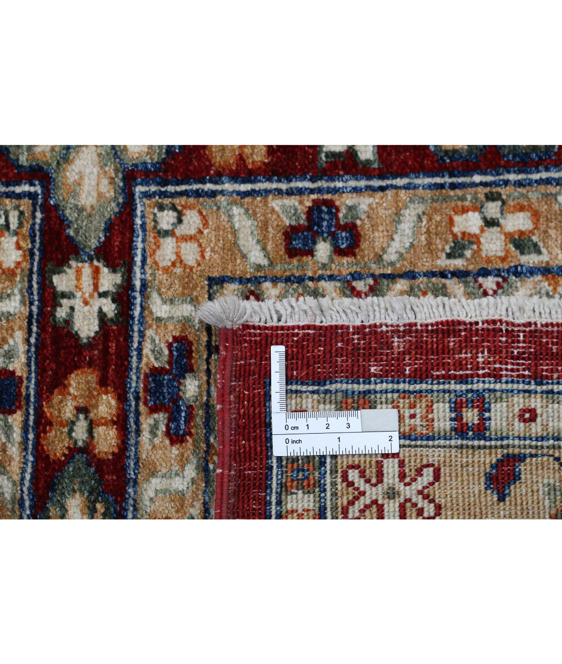 Bakhtiari 4'11'' X 6'1'' Hand-Knotted Wool Rug 4'11'' x 6'1'' (148 X 183) / Red / Ivory