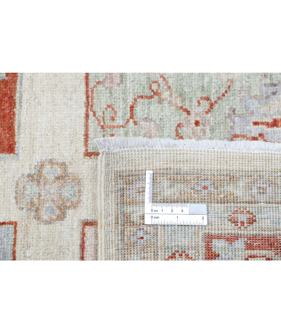 Bakhtiari 5'7'' X 7'9'' Hand-Knotted Wool Rug 5'7'' x 7'9'' (168 X 233) / Ivory / Red