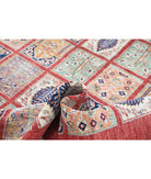 Bakhtiari 5'7'' X 8'2'' Hand-Knotted Wool Rug 5'7'' x 8'2'' (168 X 245) / Red / Ivory