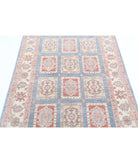 Bakhtiari 4'0'' X 5'11'' Hand-Knotted Wool Rug 4'0'' x 5'11'' (120 X 178) / Grey / Ivory