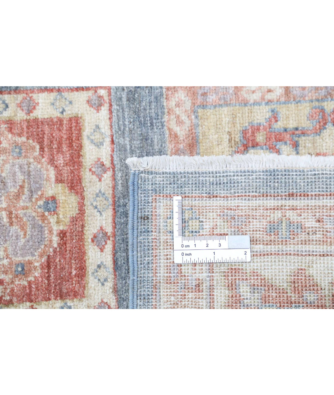 Bakhtiari 4'0'' X 5'11'' Hand-Knotted Wool Rug 4'0'' x 5'11'' (120 X 178) / Grey / Ivory