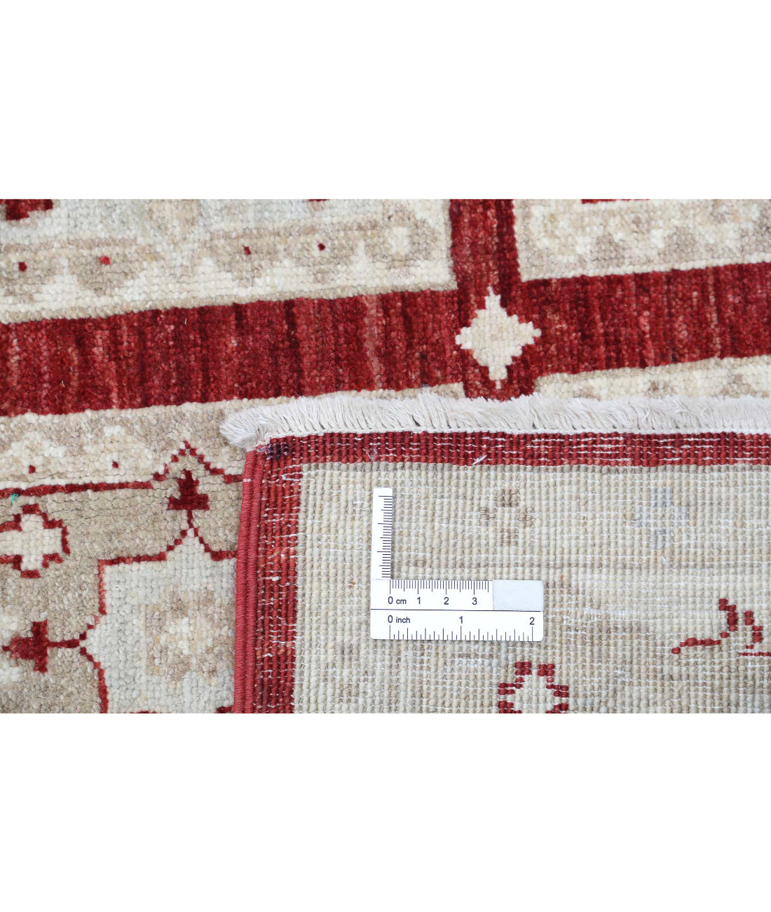 Bakhtiari 4'0'' X 6'0'' Hand-Knotted Wool Rug 4'0'' x 6'0'' (120 X 180) / Red / Ivory