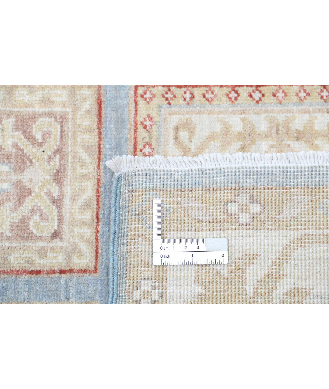 Bakhtiari 2'8'' X 9'10'' Hand-Knotted Wool Rug 2'8'' x 9'10'' (80 X 295) / Blue / Ivory