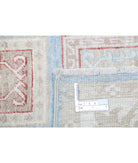 Bakhtiari 2'9'' X 10'3'' Hand-Knotted Wool Rug 2'9'' x 10'3'' (83 X 308) / Blue / Ivory