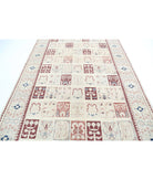 Bakhtiari 6'7'' X 9'10'' Hand-Knotted Wool Rug 6'7'' x 9'10'' (198 X 295) / Ivory / Grey