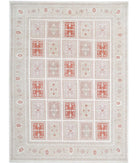 Bakhtiari 8'4'' X 11'6'' Hand-Knotted Wool Rug 8'4'' x 11'6'' (250 X 345) / Ivory / Grey