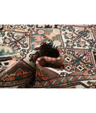 Vintage 6'7'' X 9'6'' Hand-Knotted Wool Rug 6'7'' x 9'6'' (198 X 285) / Brown / Ivory