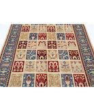 Bakhtiari 5'7'' X 7'8'' Hand-Knotted Wool Rug 5'7'' x 7'8'' (168 X 230) / Multi / Ivory