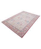 Bakhtiari 5'6'' X 7'10'' Hand-Knotted Wool Rug 5'6'' x 7'10'' (165 X 235) / Multi / Red