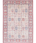 Bakhtiari 5'6'' X 7'10'' Hand-Knotted Wool Rug 5'6'' x 7'10'' (165 X 235) / Multi / Red