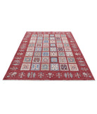 Bakhtiari 5'7'' X 7'8'' Hand-Knotted Wool Rug 5'7'' x 7'8'' (168 X 230) / Red / Red