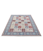 Bakhtiari 5'6'' X 7'7'' Hand-Knotted Wool Rug 5'6'' x 7'7'' (165 X 228) / Multi / Grey