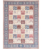 Bakhtiari 5'7'' X 7'6'' Hand-Knotted Wool Rug 5'7'' x 7'6'' (168 X 225) / Multi / Grey