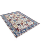 Bakhtiari 5'7'' X 7'4'' Hand-Knotted Wool Rug 5'7'' x 7'4'' (168 X 220) / Multi / Grey