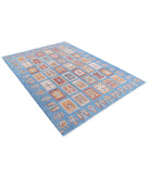 Bakhtiari 5'8'' X 7'8'' Hand-Knotted Wool Rug 5'8'' x 7'8'' (170 X 230) / Blue / Blue