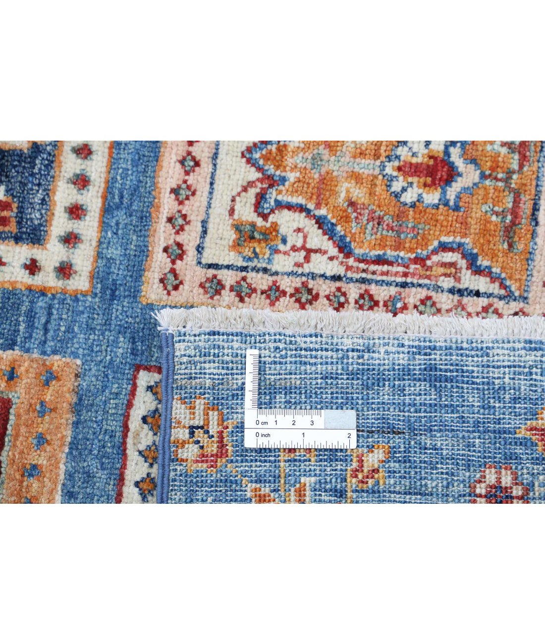 Bakhtiari 5'8'' X 7'8'' Hand-Knotted Wool Rug 5'8'' x 7'8'' (170 X 230) / Blue / Blue