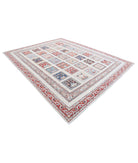 Bakhtiari 8'10'' X 11'3'' Hand-Knotted Wool Rug 8'10'' x 11'3'' (265 X 338) / Ivory / Red