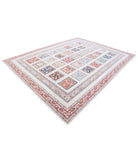 Bakhtiari 8'10'' X 11'3'' Hand-Knotted Wool Rug 8'10'' x 11'3'' (265 X 338) / Ivory / Red