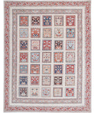 Bakhtiari 8'10'' X 11'3'' Hand-Knotted Wool Rug 8'10'' x 11'3'' (265 X 338) / Ivory / Red