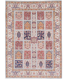 Bakhtiari 4'9'' X 6'5'' Hand-Knotted Wool Rug 4'9'' x 6'5'' (143 X 193) / Multi / Ivory