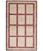 Bakhtiari 3'0'' X 4'9'' Hand-Knotted Wool Rug 3'0'' x 4'9'' (90 X 143) / Brown / Brown