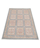 Bakhtiari 3'2'' X 4'9'' Hand-Knotted Wool Rug 3'2'' x 4'9'' (95 X 143) / Grey / Grey