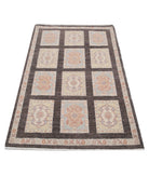 Bakhtiari 3'3'' X 5'1'' Hand-Knotted Wool Rug 3'3'' x 5'1'' (98 X 153) / Brown / Brown