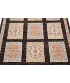 Bakhtiari 3'3'' X 5'1'' Hand-Knotted Wool Rug 3'3'' x 5'1'' (98 X 153) / Brown / Brown