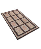 Bakhtiari 3'0'' X 5'2'' Hand-Knotted Wool Rug 3'0'' x 5'2'' (90 X 155) / Brown / Brown