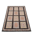 Bakhtiari 3'0'' X 4'11'' Hand-Knotted Wool Rug 3'0'' x 4'11'' (90 X 148) / Brown / Brown