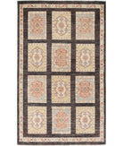 Bakhtiari 3'0'' X 4'11'' Hand-Knotted Wool Rug 3'0'' x 4'11'' (90 X 148) / Brown / Brown