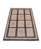 Bakhtiari 3'0'' X 4'11'' Hand-Knotted Wool Rug 3'0'' x 4'11'' (90 X 148) / Brown / Brown