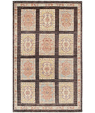 Bakhtiari 3'0'' X 4'11'' Hand-Knotted Wool Rug 3'0'' x 4'11'' (90 X 148) / Brown / Brown