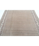 Mir-Saraband 7'8'' X 8'7'' Hand-Knotted Wool Rug 7'8'' x 8'7'' (230 X 258) / Taupe / Grey