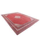 Mir-Saraband 10'2'' X 13'9'' Hand-Knotted Wool Rug 10'2'' x 13'9'' (305 X 413) / Red / Ivory