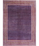 Mir-Saraband 8'10'' X 12'4'' Hand-Knotted Wool Rug 8'10'' x 12'4'' (265 X 370) / Purple / Pink