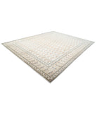 Mir-Saraband 10'6'' X 13'4'' Hand-Knotted Wool Rug 10'6'' x 13'4'' (315 X 400) / Ivory / Brown