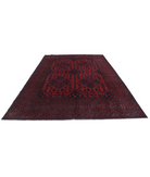Afghan 8'0'' X 11'0'' Hand-Knotted Wool Rug 8'0'' x 11'0'' (240 X 330) / Red / N/A