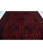 Afghan 8'0'' X 11'0'' Hand-Knotted Wool Rug 8'0'' x 11'0'' (240 X 330) / Red / N/A