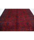 Afghan 8'1'' X 11'2'' Hand-Knotted Wool Rug 8'1'' x 11'2'' (243 X 335) / Red / N/A