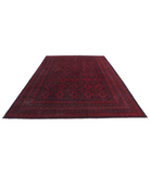Afghan 8'3'' X 11'3'' Hand-Knotted Wool Rug 8'3'' x 11'3'' (248 X 338) / Red / N/A