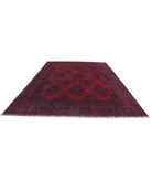 Afghan 9'8'' X 12'10'' Hand-Knotted Wool Rug 9'8'' x 12'10'' (290 X 385) / Red / N/A