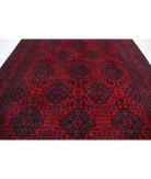 Afghan 9'8'' X 12'10'' Hand-Knotted Wool Rug 9'8'' x 12'10'' (290 X 385) / Red / N/A