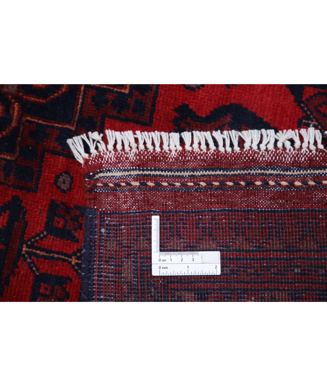 Afghan 9'8'' X 12'10'' Hand-Knotted Wool Rug 9'8'' x 12'10'' (290 X 385) / Red / N/A