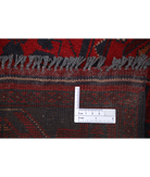 Afghan 4' 2" X 6' 5" Hand-Knotted Wool Rug 4' 2" X 6' 5" (127 X 196) / Red / Blue