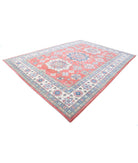 Kazak 10'0'' X 13'8'' Hand-Knotted Wool Rug 10'0'' x 13'8'' (300 X 410) / Red / Ivory